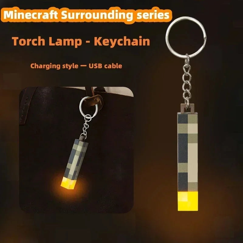 MC Torch Keychain
