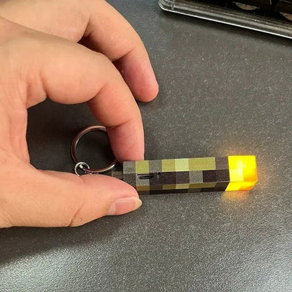 MC Torch Keychain