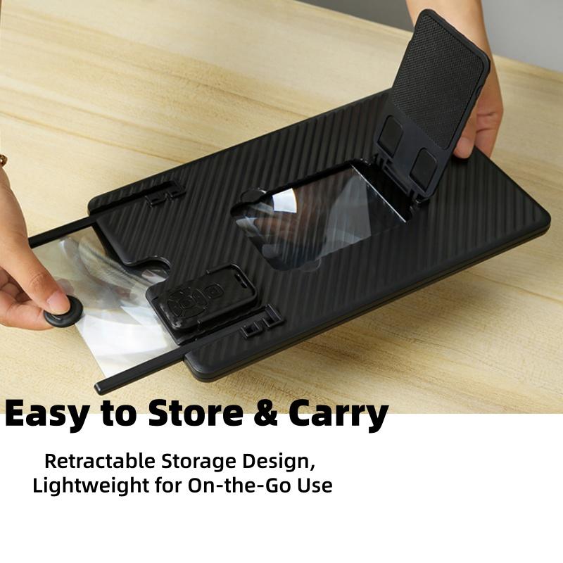 Phone Magnifier – Ultra-HD Screen Amplifier with Remote