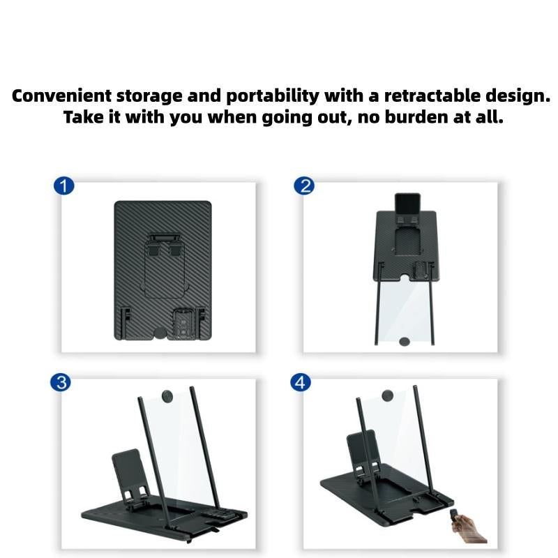 Phone Magnifier – Ultra-HD Screen Amplifier with Remote